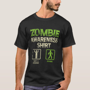 Zombie Bewustzijn Halloween Dood Grappig Spooky T-shirt