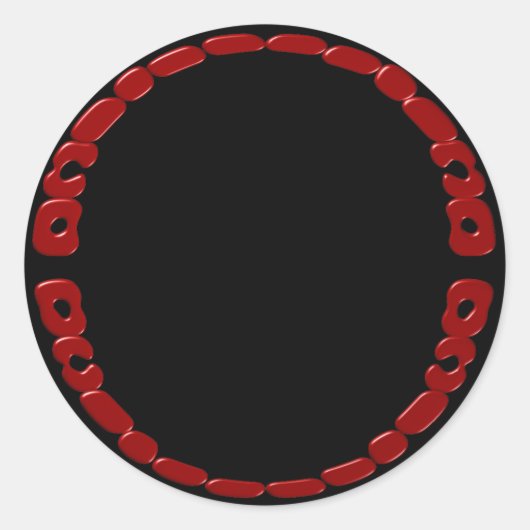 Zombie Bijt Stickers (Voorkant)