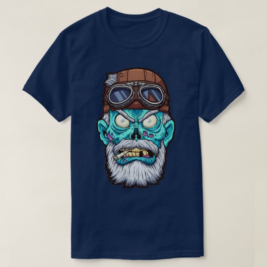 Zombie biker Classic TShirt (Design voorkant)