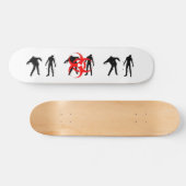 Zombie Bio-hazard Skateboard (Horizontaal)