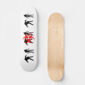 Zombie Bio-hazard Skateboard (Voorkant)