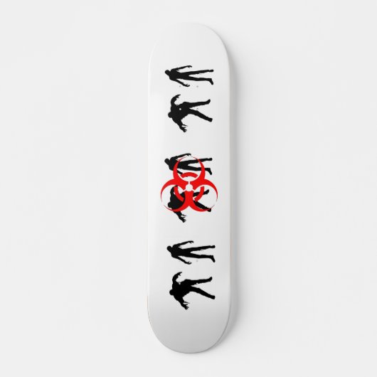 Zombie Bio-hazard Skateboard (Voorkant)