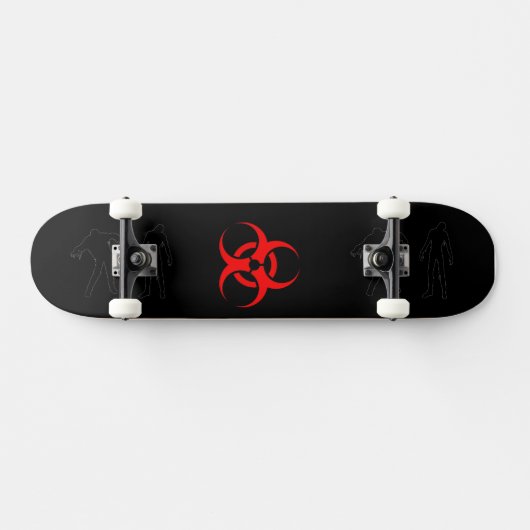 Zombie Bio-hazard Skateboard (Horizontaal)