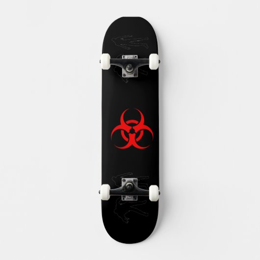 Zombie Bio-hazard Skateboard (Voorkant)