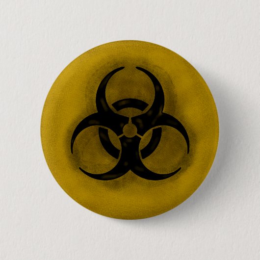 Zombie Biohazard Button (Voorkant)