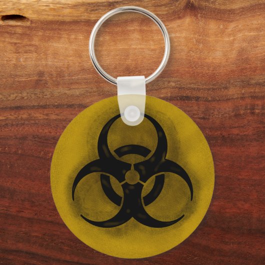 Zombie Biohazard Sleutelhanger (Voorkant)