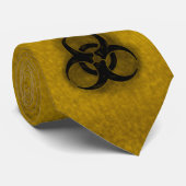 Zombie Biohazard Stropdas (Opgerold)