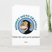 Zombie Birthday Kaart (Achterkant)