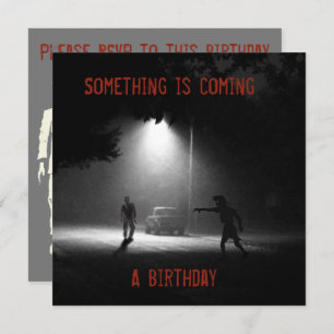 ZOMBIE BIRTHDAY PARTIJ INVITATIE DOOR Jetpackcorps Kaart