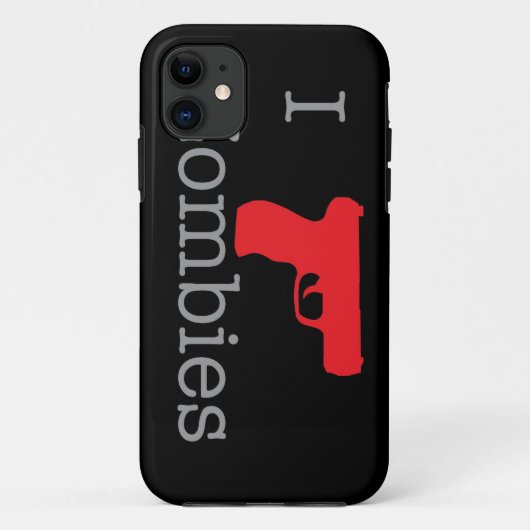 Zombie Black-id Case-Mate iPhone Case (Achterkant)