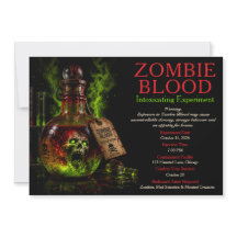 Zombie Blood Apotheek Halloween Feest