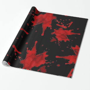 Zombie Blood Splatter Cadeaupapier