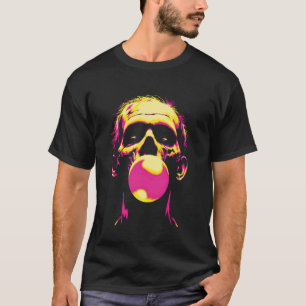 Zombie Blowing Bubble Gum - Grappig Hallowee T-shirt