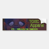 zombie board 2, http://www.zazzle.com/zombieser... bumpersticker (Voorkant)