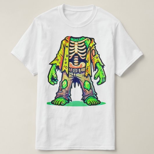 Zombie Body T-shirt (Design voorkant)