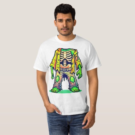 Zombie Body T-shirt (Voorkant volledig)