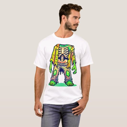 Zombie Body T-shirt (Voorkant volledig)