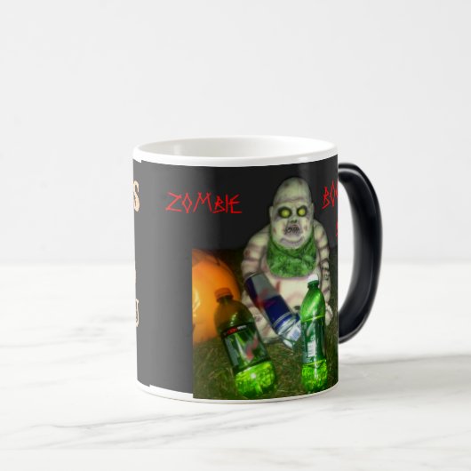 ZOMBIE BOO BOO MAGISCHE MOK (Voorkant rechts)