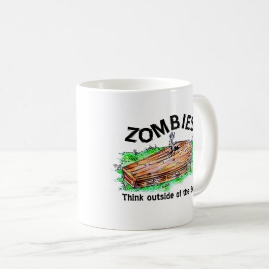 Zombie Box Koffiemok (Voorkant rechts)