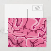 Zombie Brain Briefkaart (Voorkant / Achterkant)