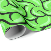 Zombie Brain Cadeaupapier (Rol Hoek)