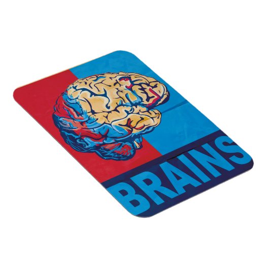 Zombie Brain Magneet (Rechterzijde)
