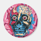 Zombie Brain Magneet (Voorkant)