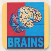 Zombie Brain Onderzetter (Voorkant)