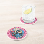 Zombie Brain Zandsteen Onderzetter (Zijkant)