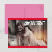 Zombie Brat Briefkaart (Voorkant / Achterkant)