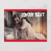 Zombie Brat Briefkaart (Voorkant)