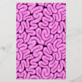 Zombie brein patroon briefpapier