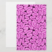 Zombie brein patroon briefpapier (Voorkant / Achterkant)