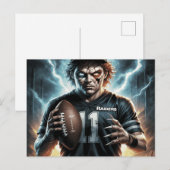 Zombie Briefkaart (Voorkant / Achterkant)