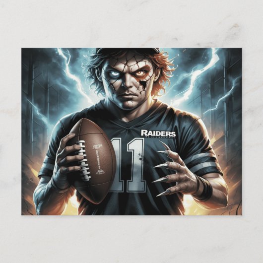 Zombie Briefkaart (Voorkant)