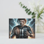 Zombie Briefkaart (Staand voorkant)