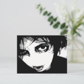 zombie! briefkaart (Staand voorkant)