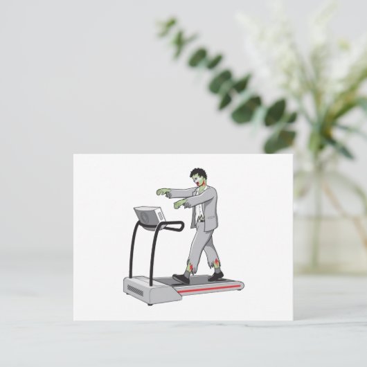 Zombie Briefkaart (Staand voorkant)