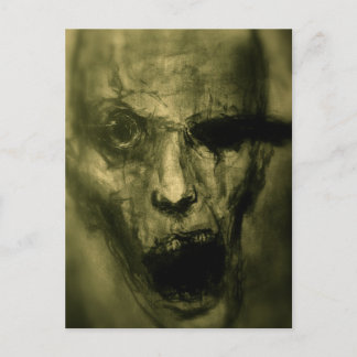 ZOMBIE Briefkaart van The Tormented Alexander