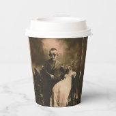 Zombie Broers en Zussen Papieren Bekers (Achterkant)