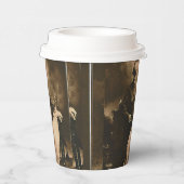 Zombie Broers en Zussen Papieren Bekers (Rechts)