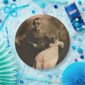 Zombie Broers en Zussen Papieren Bordje (Feest)