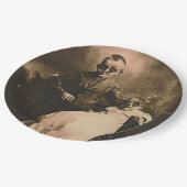 Zombie Broers en Zussen Papieren Bordje (Gekanteld)