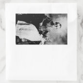 Zombie Broers en Zussen Rechthoekige Sticker (Tas)