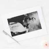 Zombie Broers en Zussen Rechthoekige Sticker (Envelop)