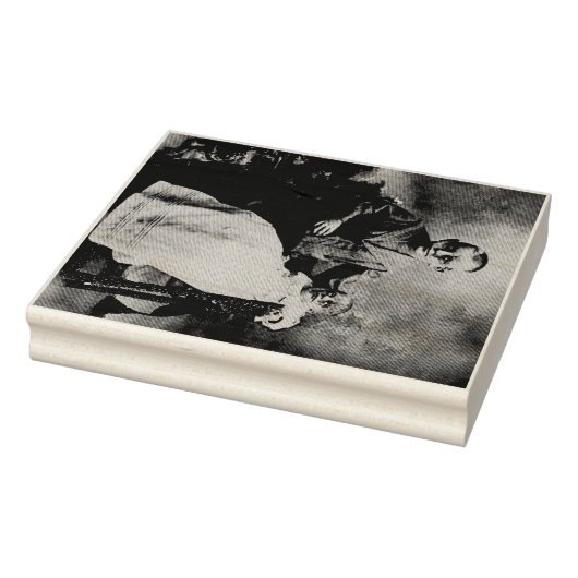 Zombie Broers en Zussen Rubberstempel (Stempel)