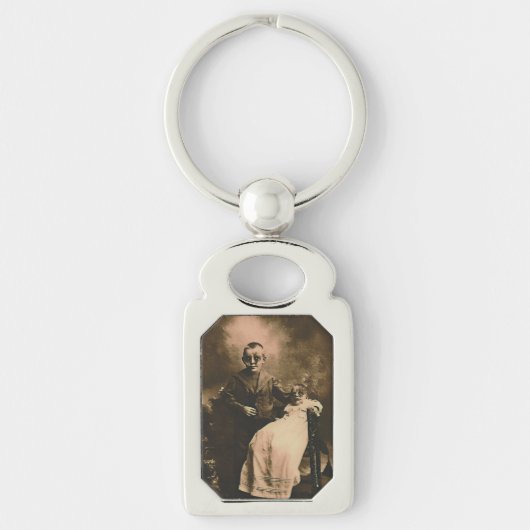 Zombie Broers en Zussen Sleutelhanger (Voorkant)