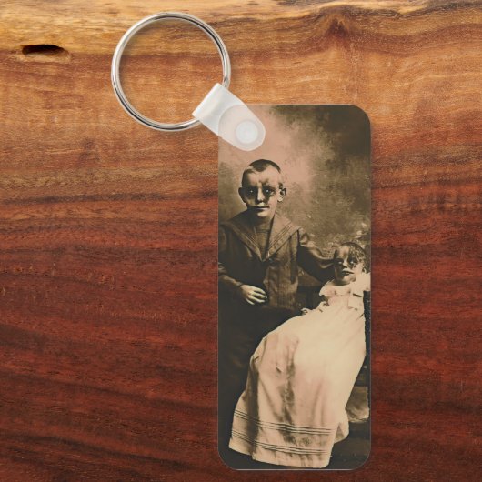 Zombie Broers en Zussen Sleutelhanger (Voorkant)