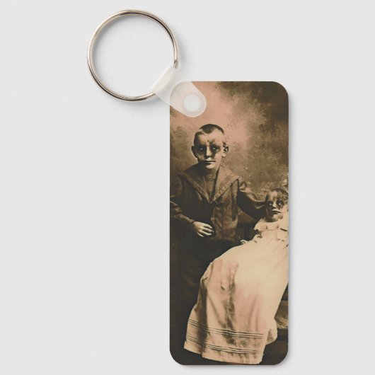 Zombie Broers en Zussen Sleutelhanger (Voorkant)