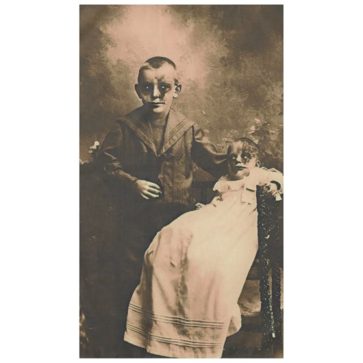 Zombie Broers en Zussen Tafelkleed (Voorkant)